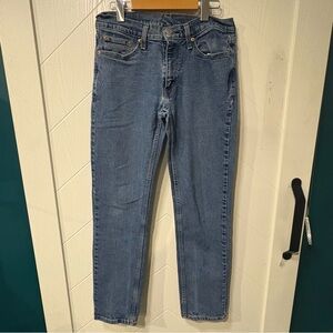 Levi’s 514 Straight Fit Jeans W30 L32 Mens Medium Wash Blue Denim Classic Casual